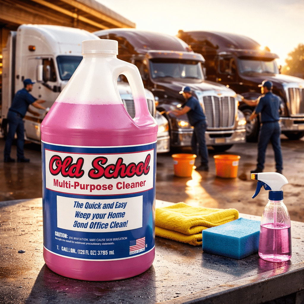 cleaning trucks
